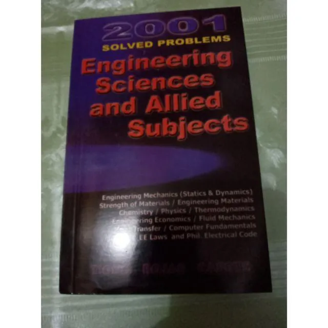 ENGINEERING SCIENCE AND ALLIED SUBJECTS Lazada PH