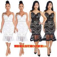 Factory Outlet Q218 WomenS New Spot In Sexy Lace Fishtail Skirts