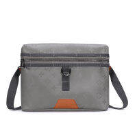 [เกรดสูงสุด] Waterproof Sling Bag For Men Small Square Messenger Bag Laser Titanium Alloy Camera BagsNew