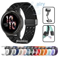 ●✥▤ สายนาฬิกาข้อมือ ซิลิโคนนิ่ม แต่งหัวเข็มขัดแม่เหล็ก สําหรับ Garmin Venu2 Venu 2 Plus Smartwatch