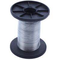 30M 304 Stainless Steel Wire Roll Single Bright Hard Wire Cable 0.m