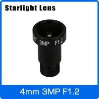 【✈】 Shajalal Trading เลนส์ Starlight 3MP F1.2 4มม. รูรับแสงคงที่สำหรับ IMX290/291/307/327น้ำหนักเบาเป็นพิเศษกล้องวงจรปิด AHD กล้อง Gratis Ongkir กล้อง IP