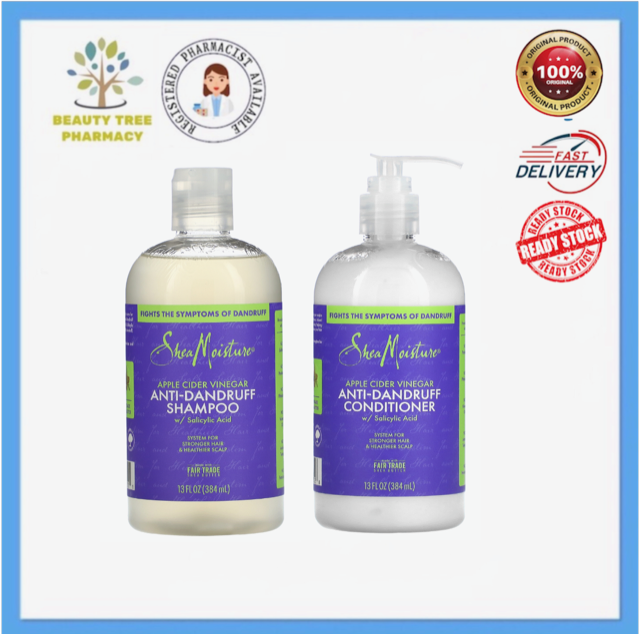 Shea Moisture Apple Cider Vinegar AntiDandruff Shampoo / Conditioner