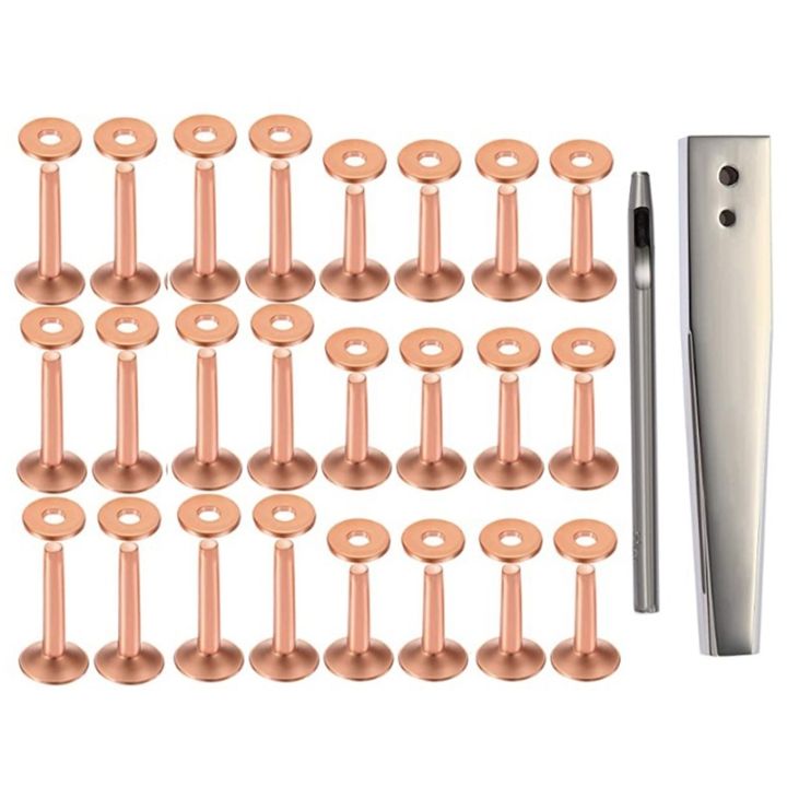 red-copper-rivet-and-burr-with-burr-setter-copper-rivet-fastener-install-setting-tool-and-hole-punch-cutter-promotion