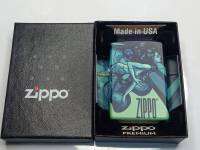 ZIPPO 48605 MRRMAID ZIPPO  DESIGN PREMIUM 540 MATTE  540 COLOR   สีเมทาลิค ลายรอบตัวต่อเนื่อง540องศา  ของใหม่ไม่ผ่านการใช้งาน  มาพร้อมกล่องตรงรุ่น  รับประกันของแท้