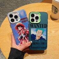 หนึ่งชิ้น Zoro Luffys Lu Ffy กันกระแทกเต็มตัวลายการ์ตูนน่ารักเคสโทรศัพท์มือถือสำหรับ iPhone 14 Pro Max Plus เคสโทรศัพท์แข็งสำหรับ iPhone 14 Pro Max เคสเคสกันกระแทกสำหรับ Apple 13 12 11เคสห่อหุ้ม