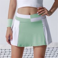 Women Golf Tennis Skorts Summer Quick Dry Badminton Running Mini Pleated Skirts Athletic Workout High Waist Dance Yoga Shorts