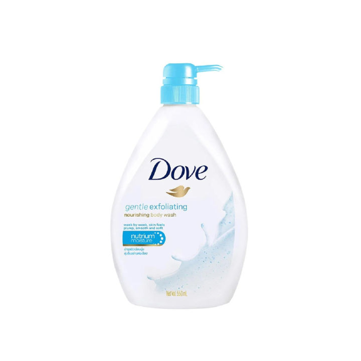 Dove Gentle Exfoliating Body Wash (550mL) | Lazada PH