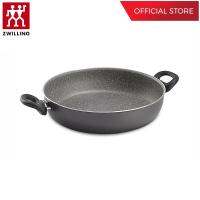 BALLARINI กระทะเคลือบ Non - stick อะลูมิเนี่ยม รุ่น Lucca  24 ซม. สีเทา N75000036