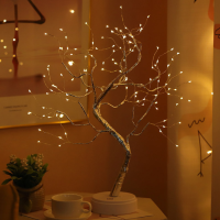 Led Fairy Night Light Led Tree Lights Room Lights Decor LED AA Battery USB Lamp Christmas Holiday Lighting Decor For Room Desk