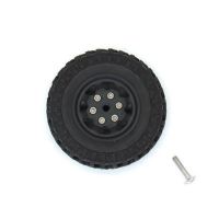 1Pcs Rubber Spare Tires Tyre Wheel for XMYKC01CM JIMNY 1/16 RC