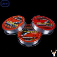 LIKOYUY 100m 100% Fluorocarbon สตริง สายเชือกแข็งแรง ตกปลา สายการประมง ลวดเชื่อม เส้นใยเดี่ยว ไนลอน PA