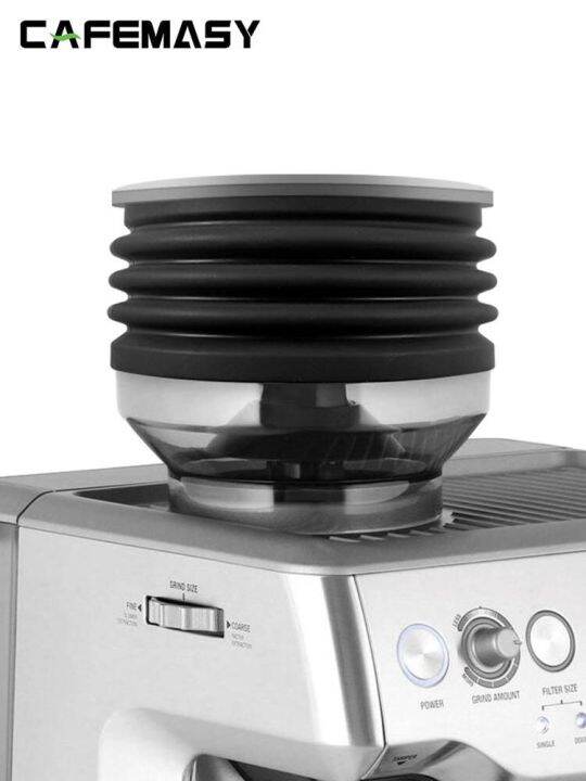 Coffee Beans Grinder Single Dose Bellows Coffee Grinder Bean Bin