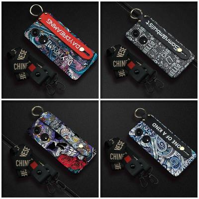 Back Cover New Phone Case For OPPO A1 Pro 5G/Reno8T 5G Dirt-resistant Kickstand Soft Anti-dust Original Wristband TPU
