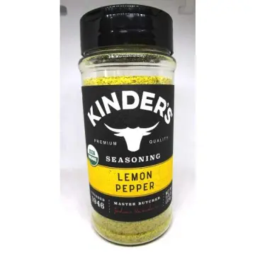 Kinders Seasoning No Salt Lemon Pepper (11.8oz.) is Gluten Free