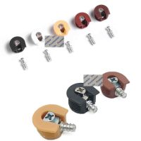 100Pcs/Lot 3 In 1 Cam Lock Furniture Kitchen Cabinet Shelf Support Holder Bracket Studs Cupboard Cabinet Closet Brown Black