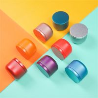 1PCS Solid Color Mini Tin Box Tea Sealed Jar Packing Boxes Jewelry Candy Small Storage Can Coin Gift Case Storage Boxes