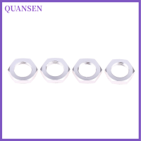 QUANSEN 4pcs 17mm ล้อ HEX NUTS MOUNT 4pcs สำหรับ RC 1/5 X-MAXX 77086-4 HSP RC Car