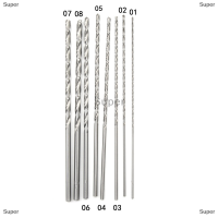 Super 1PC 1.5 ~ 5มม.เส้นผ่าศูนย์กลางพิเศษยาว hss straigth Shank Auger Twist Drill bit 160มม