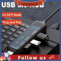 QIANGNAN6คอมพิวเตอร์อะแดปเตอร์ OTG Splitter Type-C ฮับ USB สำหรับด็อกต่อขยายอ่าน SD/บัตร TF