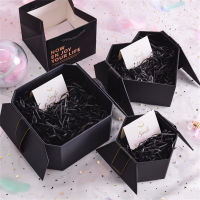 Big Size Durable Happy Valentines Day Gift Box Wrap Wedding Present Packaging Box Large Space Bridesmaid Proposal Present Box