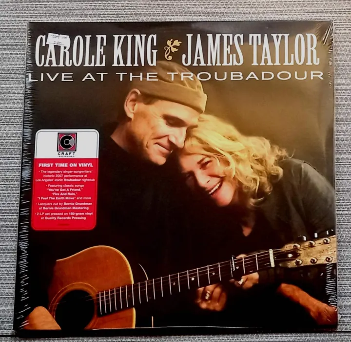 Carole King & James Taylor (2) – Live At The Troubadour | Vinyl LP The - Carole King James Taylor Live At The Troubadour