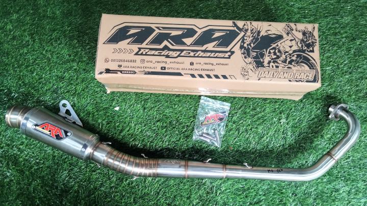 Knalpot Jupiter Mx Oldjupiter Mx New 135cc150cc180cc200cc Original Ara Racing Exhaust