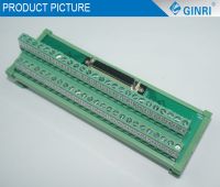 GINRI 24VDC โมดูลอินเทอร์เฟซ PLC 50พิน,ตัวเชื่อมต่อ IDC-หน่วยแปลงบล็อก Teminal,ตัวแปลง,บอร์ดฝ่าวงล้อม