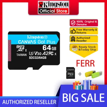 Memoria Micro SD Kingston 512GB MicroSDXC Canvas Go Plus 170R A2