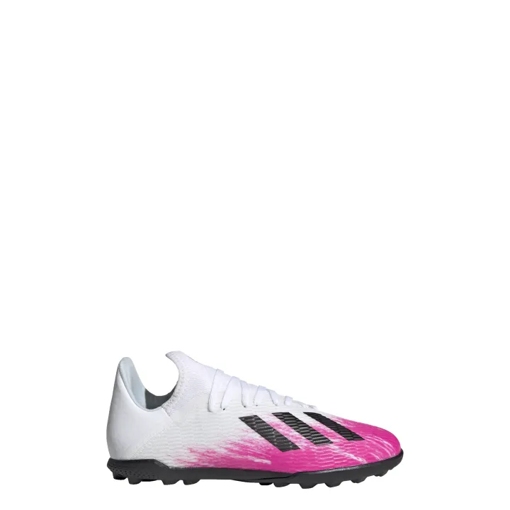 adidas FOOTBALL/SOCCER X 19.3 Turf Boots Boys White EG7174