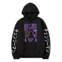 Mens Print Hoodie Chainsaw Man Anime Sweatshirts Man s Spring Autumn Loose Casual Manga Hoodie Men Pullover Tops Size XS-4XL