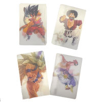 Card Transformation Raster Card Son Goku Vegeta Turtle Fairy Flash Card สามารถเปลี่ยนได้ Creative 3D Collection Card