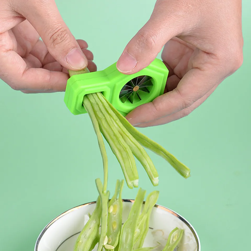 2pcs Green Onion Easy Slicer Shredder Plum Blossom Cut Green Onion Wire  Drawing Superfine Vegetable Shredder Kitchen Accessories