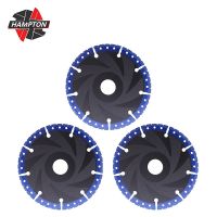 HAMPTON Brazed Diamond Cutting Disc Circular Saw Blade for Steel Metal Stone Cast Iron Rebar Aluminum 100/115/125/150/180/230mm Hand Tool Parts  Acces