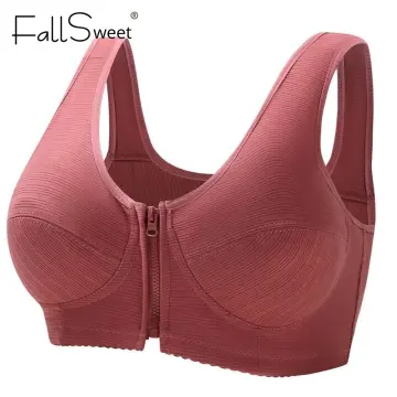 FallSweet Seamless Bras for Women Plus Size Wireless Brassiere Lightly  Lined Full Coverage Bra C D E Cup