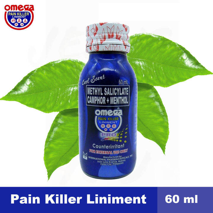 Omega Pain Killer Liniment Pro 60ml Cool Scent Counterirritant Lazada PH
