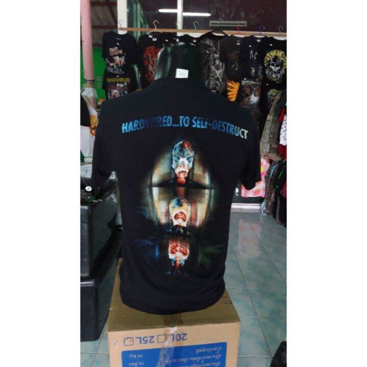 เสื้อวง-เสื้อทัวส์-เสือยึดวงดนตรี-metallica-ลิขสิทธิ์แท้100