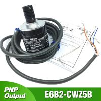 ◎☏E6B2-CWZ5B สำหรับโรตารีที่เพิ่มขึ้น Encoder NPN เอาท์พุท E6B2 CWZ5B 100 200 360 500 600 1000 1024 2000 2500P/R DC 12V-24V