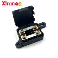 Ang-h2 small fork bolt fuse holder car air conditioner fuse holder box 1 out 2 Fuses Accessories