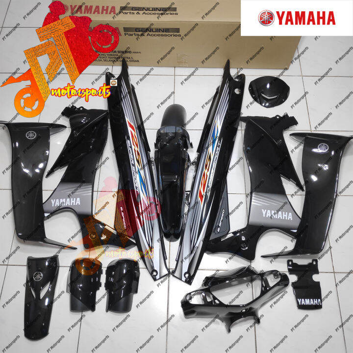 Yamaha 125ZR 125Z Black Sticker 8 Black Siap Logo 3pcs HLY Original ...