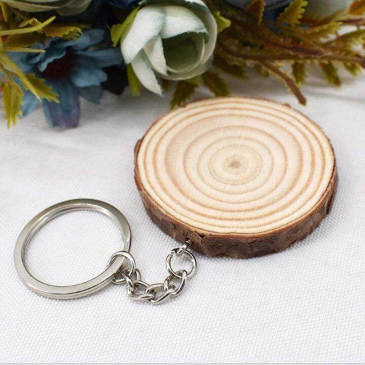 20-pack-unfinished-wood-slices-keychain-blank-hand-painted-wooden-keychain-creative-christmas-pendant-diy-wood-keychain