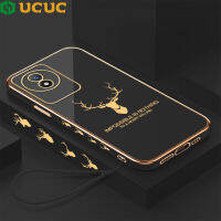 เคส UCUC แบบนุ่มชุบลายการ์ตูน Vivoy02a Y02T Y02A วิโว Vivoy02t เคสมือถือสายคล้อง