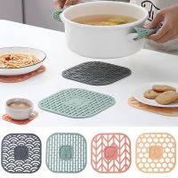 【CC】 Rubber Silicone Mats Accessories Table Dishes Placemats Bowl Cup Divide Hot Non-slip Original Drink Coasters