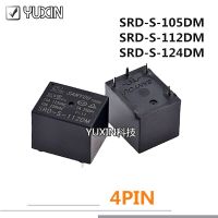 รีเลย์ Srd-S-105dm 12vdc 5vdc ใหม่10ชิ้น/ล็อต100% Srd-S-124dm 24vdc 112dm 5V 12V 24V 5pin 7a