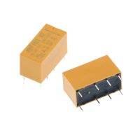 1Pcs DC 3V 5V 9V 12V 8 Foot 2A 2 Open 2 Closed Relay Communication Signal Relay Electromagnetic Relay