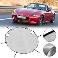 ผ้าคลุมกันฝุ่นบังป้องกันแสงแดดรังสี UV 420D สำหรับ Mazda MX-5 MK1 MK2 MK2.5ผ้าคลุมรถกันน้ำหลังคาเสื่อปิกนิกกันน้ำป้องกันครึ่งฝาครอบ