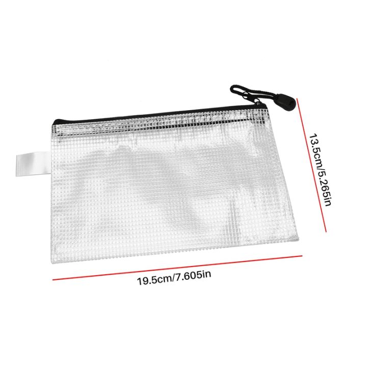 30pcs-b6-mesh-zipper-pouch-5-3x7-7inch-waterproof-zip-bag-for-school-office-supplies-puzzles-amp-games-organizing-storage