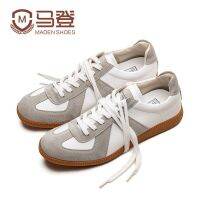 【Ready】⚡ Madden mens shoes retro casual sports training shoes Ami khaki all-match sneakers daily small white shoes moral training shoes