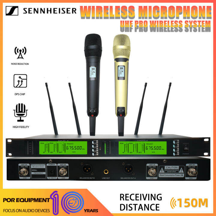 Senheiser SKM9000 Wireless Microphone 2 handheld microphones 700MHZ UHF