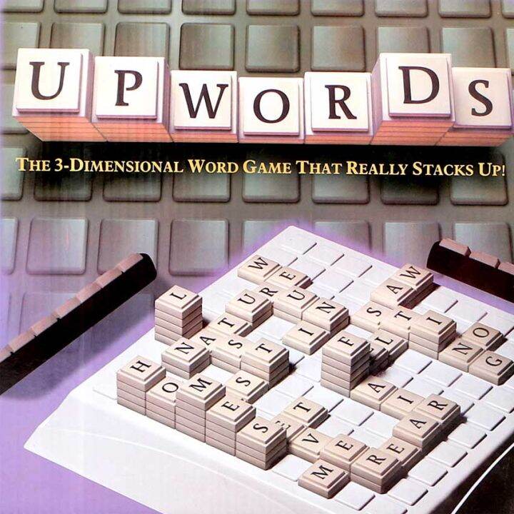 Scrabble UPWORDS 3D Word Stacking Game Lazada.co.th
